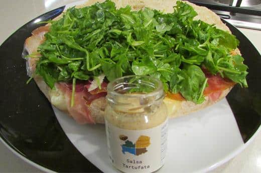 Calzone integrale farcito Molise Tartufi