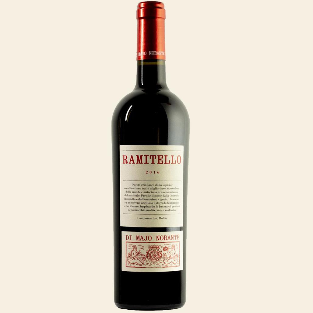Biferno rosso dop ramitello 2017 di majo - molise Food