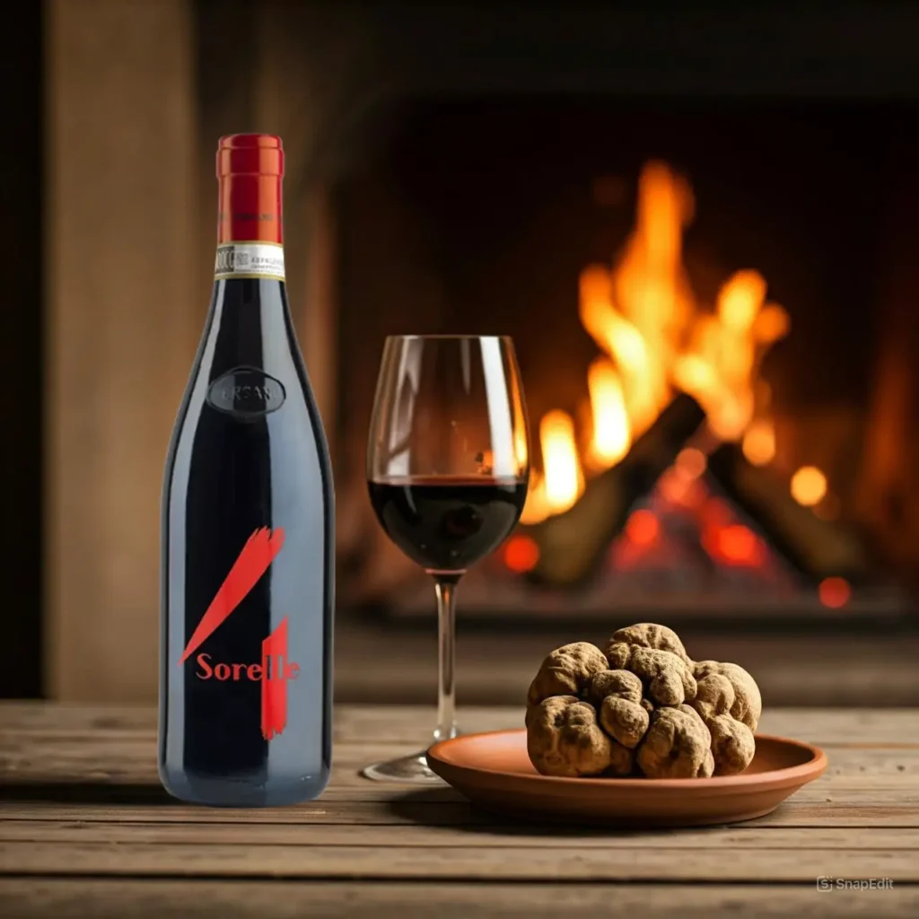 Barbera 4 sorelle con tartufo